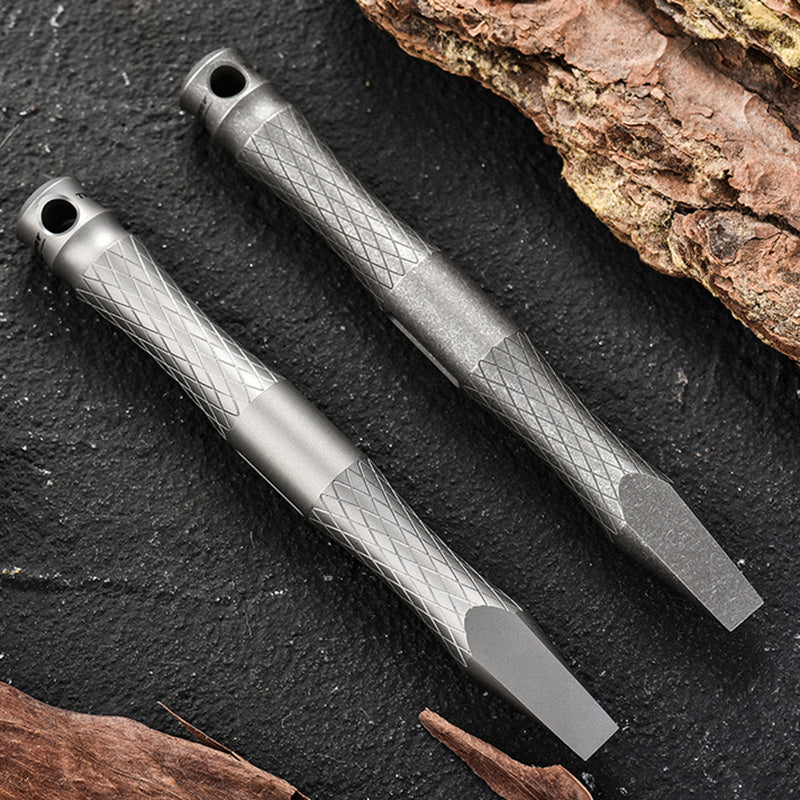 Titanium Alloy Crowbar: Multifunctional Outdoor Tool & Portable EDC Tool