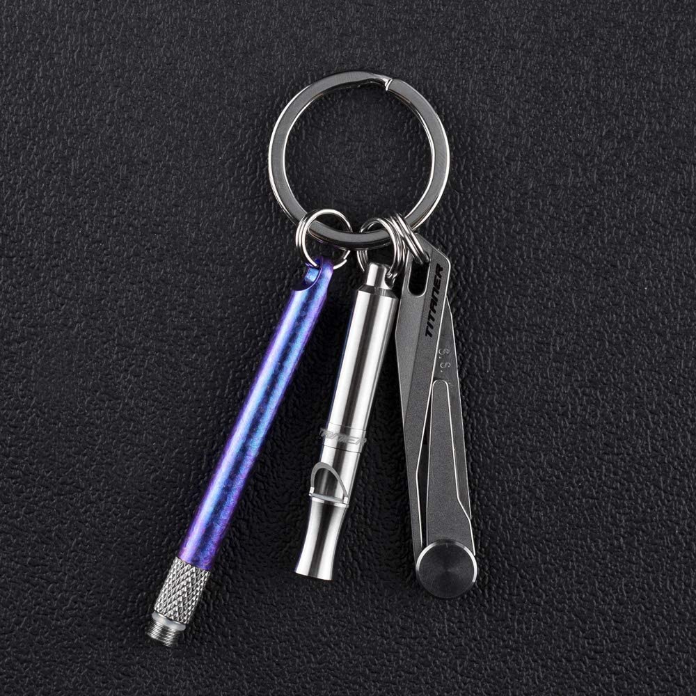 Titaner Titanium Mini Knife Surgical Folding Knife No. 11 Blade Falcon 1.0