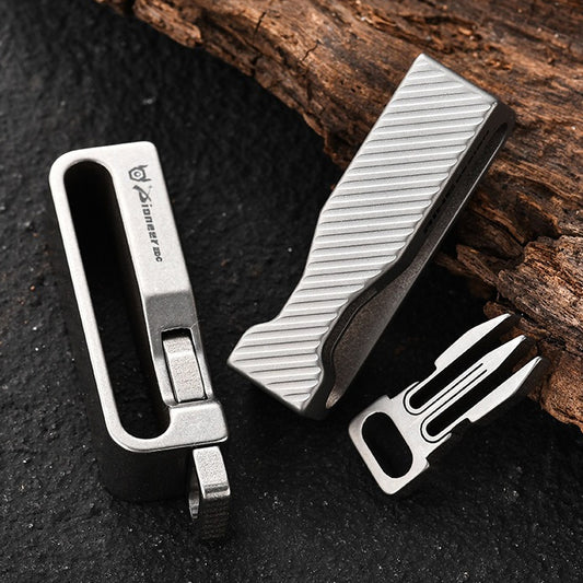 Titanium alloy multifunctional belt buckle, quick key buckle,Belt buckle