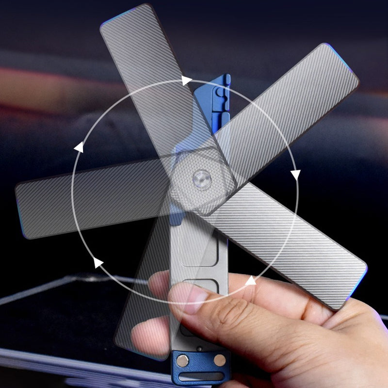 Titanium Alloy Multifunctional Utility Knife, Decompress And Play, With 10 SK5 Alloy Blades