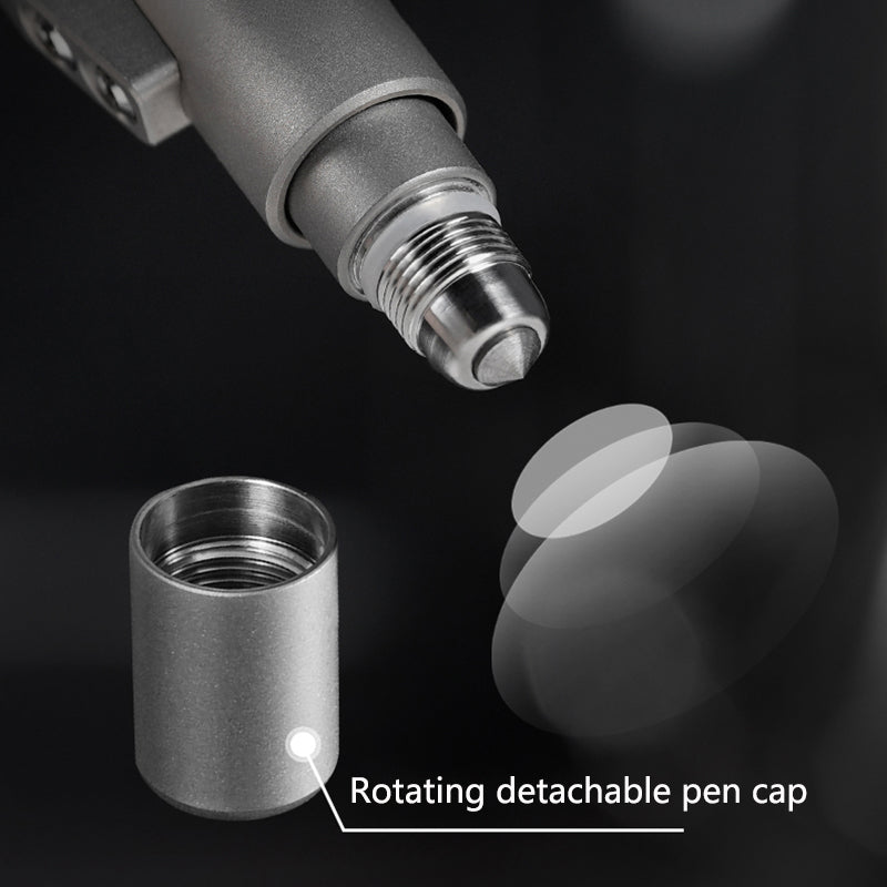 Titanium Alloy Business Writing Pen Multifunctional EDC Ballpoint Pen Portable Pen Clip-On Signature Pen