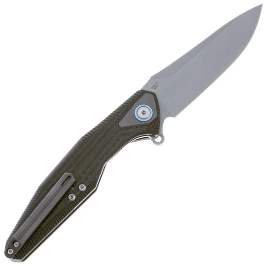 Rike Knife Folding Knife Tulay G10 Handle 154CM Blade Army green