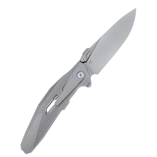 Rike Knife Folding knife Shadow Pocket Knife Titanium Handle M390 Blade Shadow-S(clip point)