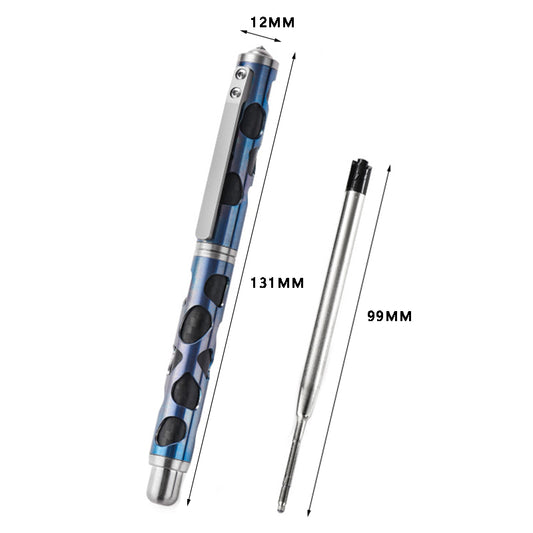 Carbon Fiber Titanium Alloy Multifunctional Tactical Pen, Portable EDC Gear