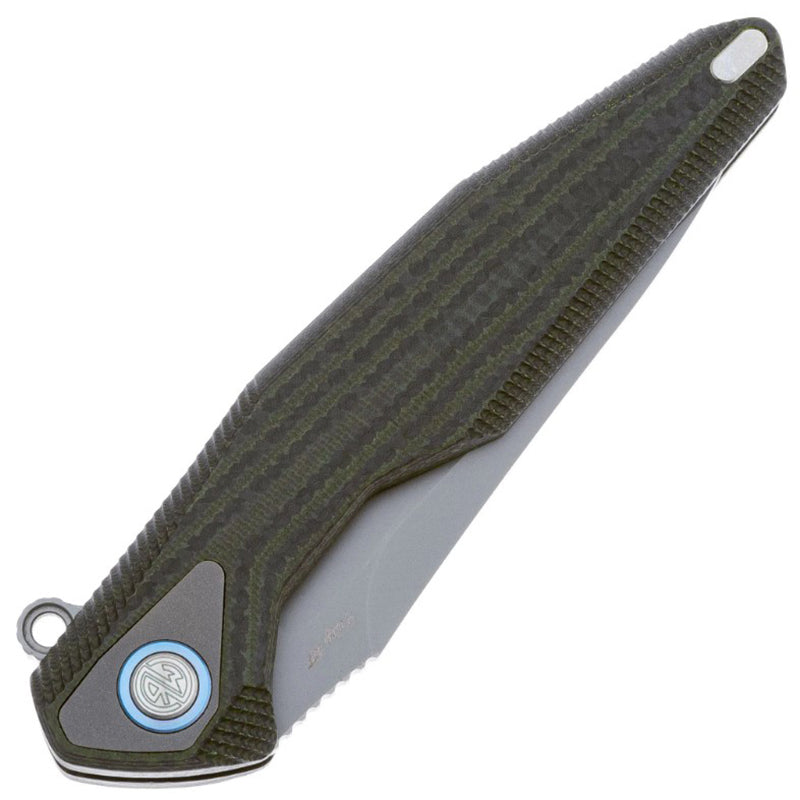 Rike Knife Folding Knife Tulay G10 Handle 154CM Blade Army green