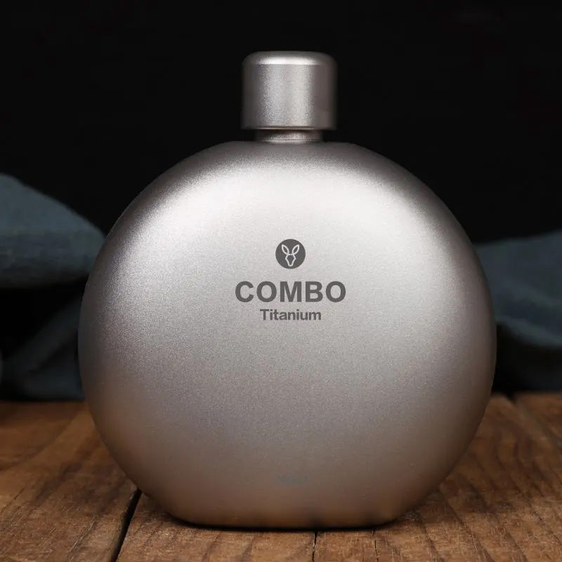 Large Capacity 450ml Titanium Wine Bottle - Durable, Lightweight, and Corrosion-Resistant