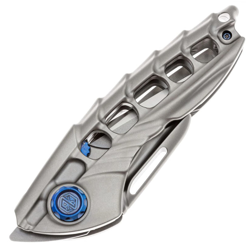 Rike Knife Alien1 Folding Knife M390 Blade Material Titanium Alloy Primary Color Handle