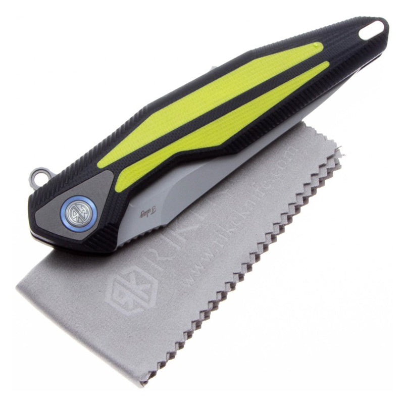 Rike Knife Folding Knife Tulay G10 Handle 154CM Blade Green&Black