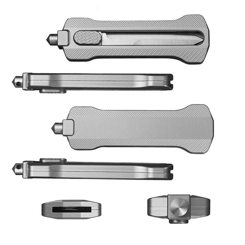 Miniature Sword Utility Knife: Titanium Alloy Portable Box Cutter & Wallpaper Knife