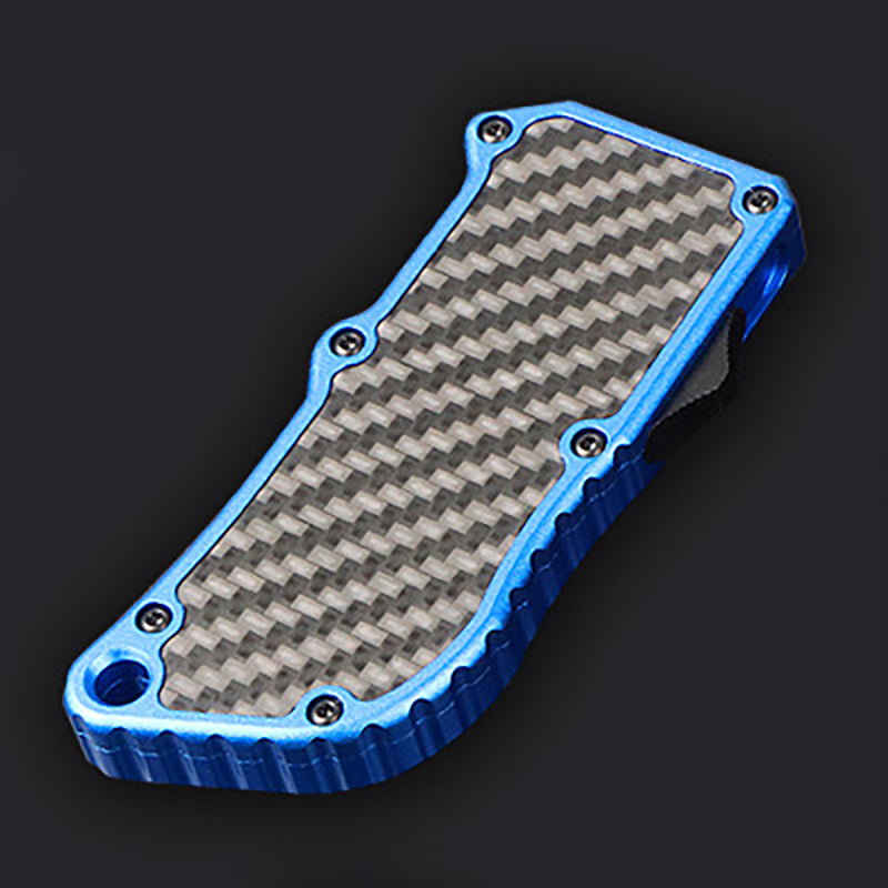 Portable Aluminum Alloy Utility Knife SK5 Carbon Steel Blade Suitable For Daily Cutting