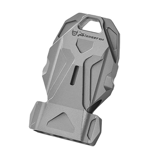 Titanium alloy whistle, high decibel sound, outdoor emergency / EDC equipment, lightweight and durable