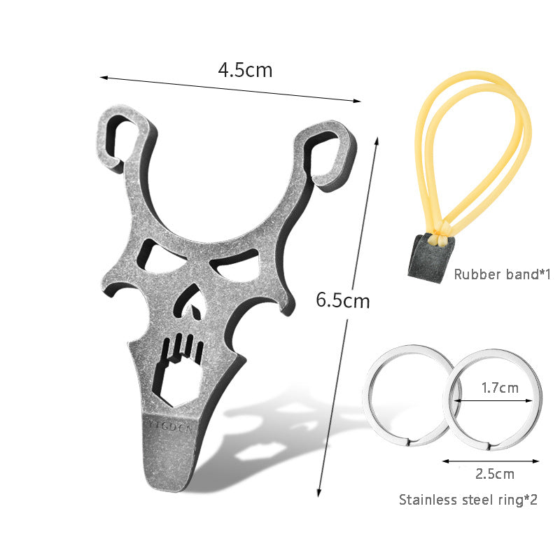 Titanium Alloy EDC Tool Multifunctional Bottle Opener With Crowbar, Suitable For Portable Use