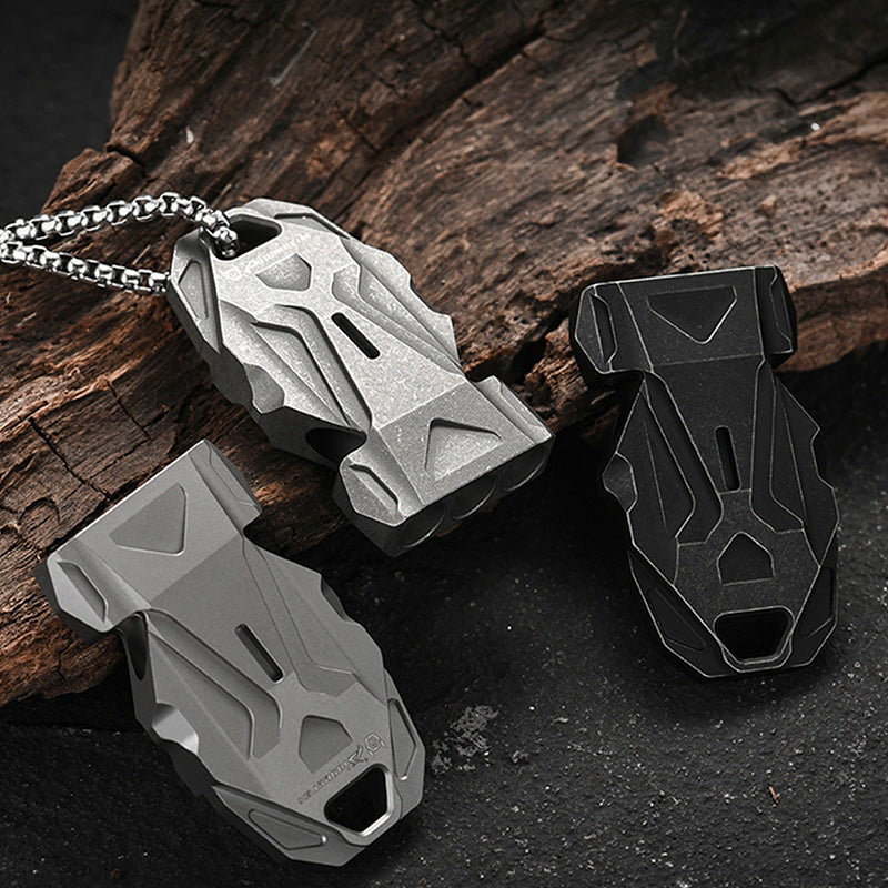 Titanium Alloy Three-Tube Whistle: Breaking the Rules to Bring a New Experience