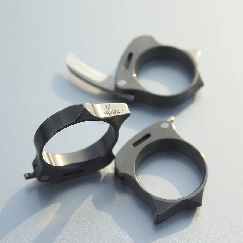 Introducing the Originality ZYAC Titanium Invisible Ring Knife: The First Edition