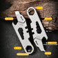 Mini Titanium Alloy Multifunctional Crowbar Wrench Bottle Opener Suitable for EDC/Outdoor