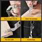 Titanium Alloy Multifunctional Mini Crowbar EDC Tool Keychain Box Opener Artifact Bottle Opener Screwdriver