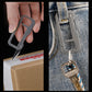 Titanium Alloy Keychain with Knife, EDC Tool, Suitable for Carabiner and Car Keychain Use