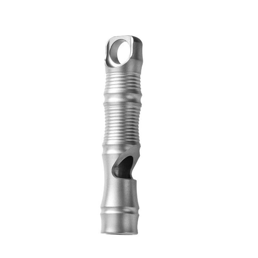 Titanium alloy single-tube whistle, EDC portable, high decibel