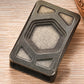 TWOSUN Retro Hexagonal Titanium Alloy Belt Buckle Fits 38mm Wide Belt (No Belt Included)