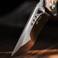 Elmax Titanium Alloy Folding Knife Zirconium Alloy Patch Outdoor Camping Portable Tool