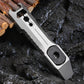 Titanium Alloy Crowbar Ratchet Screwdriver Multifunctional EDC Tool Bottle Opener