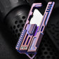 Titanium Alloy Multifunctional Utility Knife, Replaceable Blade, Unpacking & Rope Cutting (Blue-Purple)