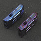 Emergency Whistle Titanium Whistle Double-Tube Whistle KS007 Purple