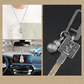 Gourd-Shaped Pure Titanium Small Medicine Box, Outdoor Portable Keychain Pendant