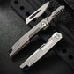 Titanium Alloy Multifunctional EDC Utility Knife With 10 Pcs No.24 Blades