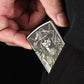 Western Denim Pattern Titanium Alloy Lighter Shell, Without Movement
