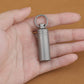 Pure Titanium Small Pill Box With Key Ring, Suitable For Outdoor Travel