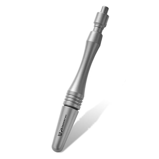 Mini titanium alloy ballpoint pen can be extended, the pen body can be used as a massage stick, suitable for outdoor EDC