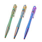 Rikeknife Tactical Pen Bolt Action Pen Titanium Pen TP02 Green gold