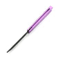 Aviation Aluminum 440 Blade Fancy Butterfly Practice Knife Purple SF251
