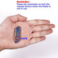 Utility Knife TACRAY Titanium Mini Knife Keychain Knife Paper Knife Blue