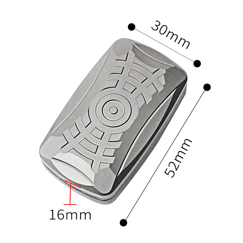 Titanium Alloy Unlimited Push Brand EDC Decompression Toy for Learning and Work Decompression