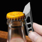 Durable Titanium Alloy Multifunctional EDC Mini Crowbar Bottle Opener Tool