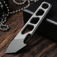 Durable Titanium Alloy Multifunctional EDC Mini Crowbar Bottle Opener Tool