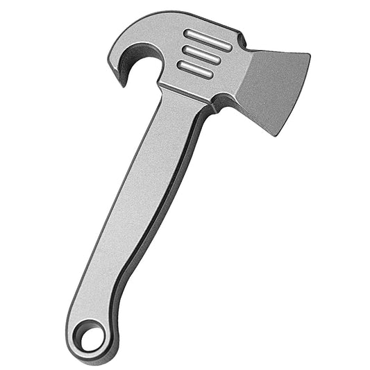 Multifunctional Titanium Alloy Mini Crowbar EDC Key Pendant Lightweight Keychain Tool