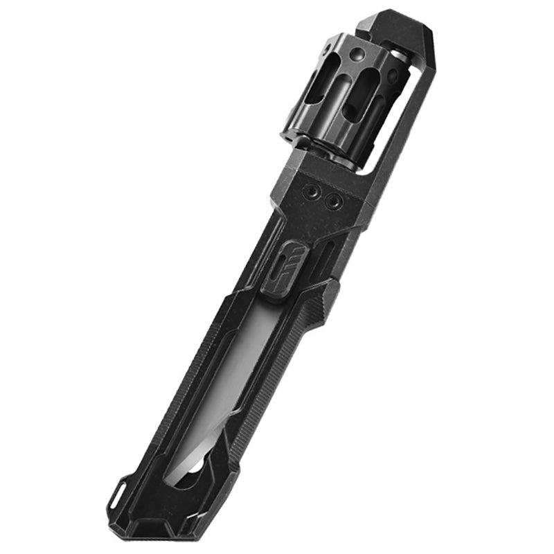 TC4 Titanium Alloy EDC Utility Knife - Outdoor Multifunctional Tool With Multi-Spec Screwdriver Decompression