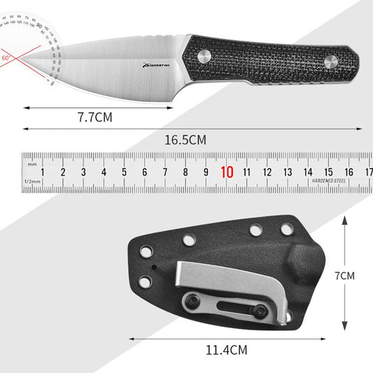 Mikata Multifunctional Knife - Portable EDC Tool with K Sheath for Daily Carry