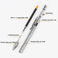Titanium Alloy Ballpoint Pen, EDC Portable Pen, High-End Business Writing Pen, Gift, Replaceable Refill
