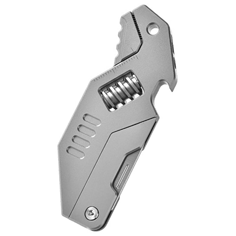 Multifunctional Titanium Alloy Utility Knife Tool With Wrench EDC And Outdoor Use