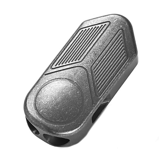 Titanium Alloy Double Hole Whistle High Decibel EDC Outdoor Equipment