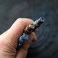 Exquisite Pattern Titanium Alloy Tactical Pen Multifunctional Edc Equipment (Blue)