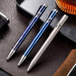 Titanium Alloy Ballpoint Pen: High-End Business Metal Writing Pen Suitable for EDC/Gift Gel Pen