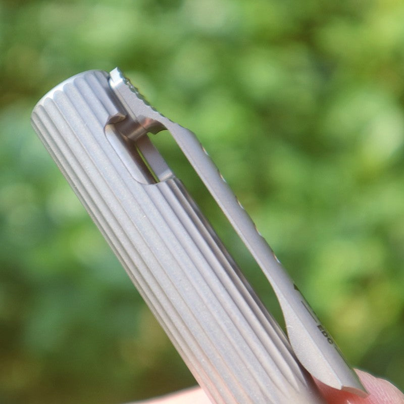 Titanium Alloy Writing Pen Multifunctional Portable EDC Tactical Pen (Sand blasting)