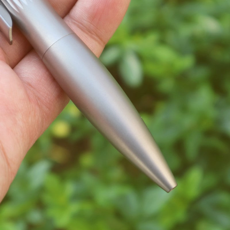 Titanium Alloy Writing Pen Multifunctional Portable EDC Tactical Pen (Sand blasting)