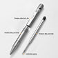 Sandblasted Titanium Alloy Ballpoint Pen - Durable Business Metal Writing Pen for Outdoor & EDC Use