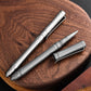 Titanium Alloy Multifunctional Ballpoint Pen Rotary Switch EDC Portable Pen High-End Business Metal Pen